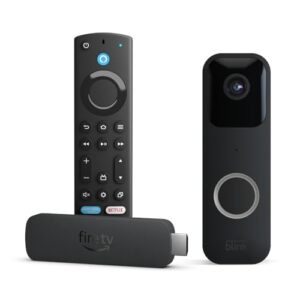 All-new Amazon Fire TV Stick 4K Max bundle with Blink Video Doorbell