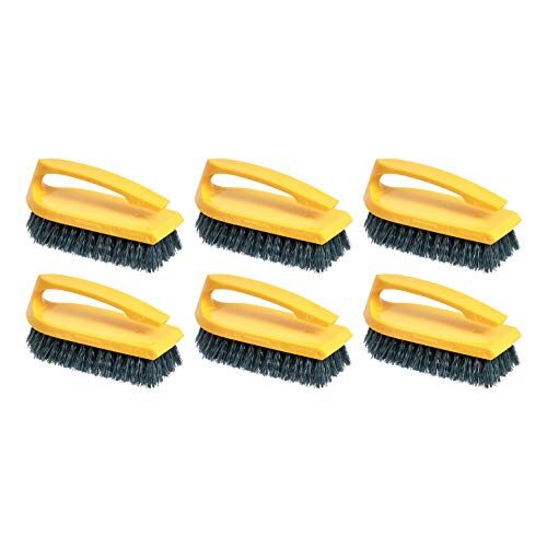 AmazonCommercial Floor Scrub Brush – 6-pack