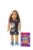 American Girl Truly Me 18-Inch Doll 100 with Dark-Blue Eyes, Layered Straight Blonde Hair, Light-to-Medium Skin with Warm Undertones, Black Printed T-Shirt Dress