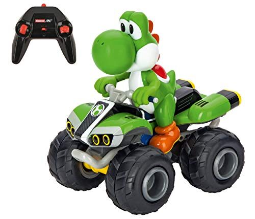 Carrera RC Nintendo Mario Kart 2.4 GHz Radio Remote Control Toy Car Vehicle – Yoshi Quad