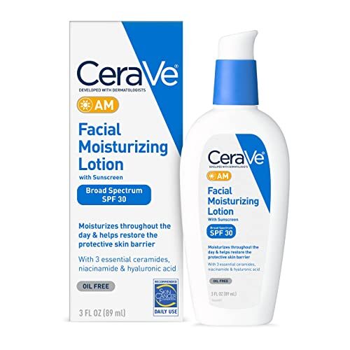 CeraVe AM Facial Moisturizing Lotion SPF 30 | Oil-Free Face Moisturizer
