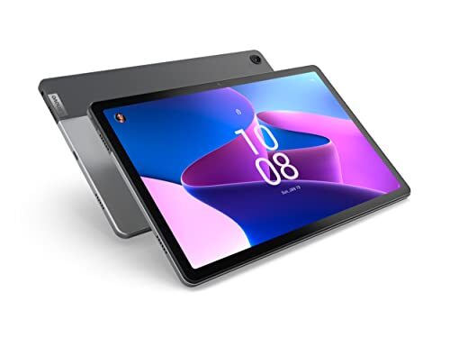 Lenovo Tab M10 Plus 3rd Gen Tablet – 10″ FHD – Android 12-32GB Storage – Long Battery Life, Gray