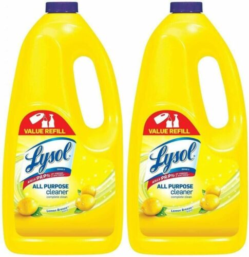 Lysol, Dual Action Complete Clean Disinfecting Wipes, White, 75 Count , Citrus, 450 Count, (Pack of 6)
