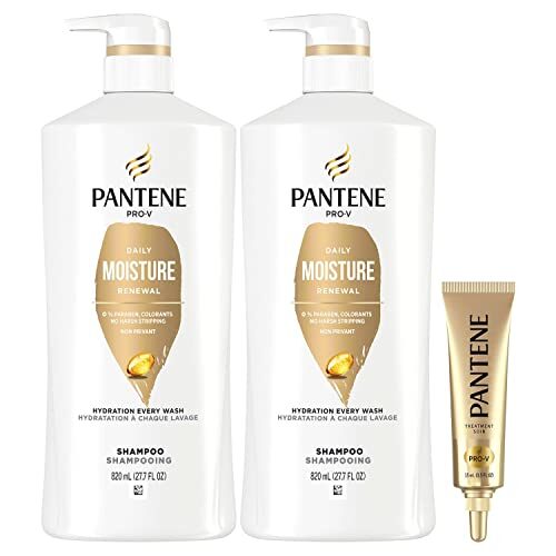 Pantene Shampoo Twin Pack with Hair Treament