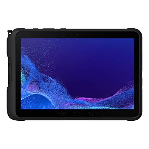 SAMSUNG Galaxy TabActive4 Pro 10.1” 128GB Wi-Fi Android Work Tablet, LTE Unlocked, 6GB RAM, Rugged Design, Sensitive Touchscreen, Long-Battery Life-for Workers, SM-T630NZKEN20, Black